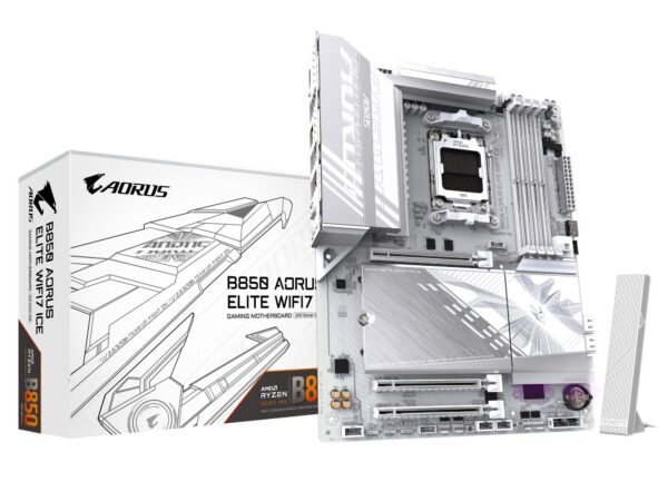 ELKO: 1441235 Gigabyte B850 A Elite WiFi ICE emaplaat
