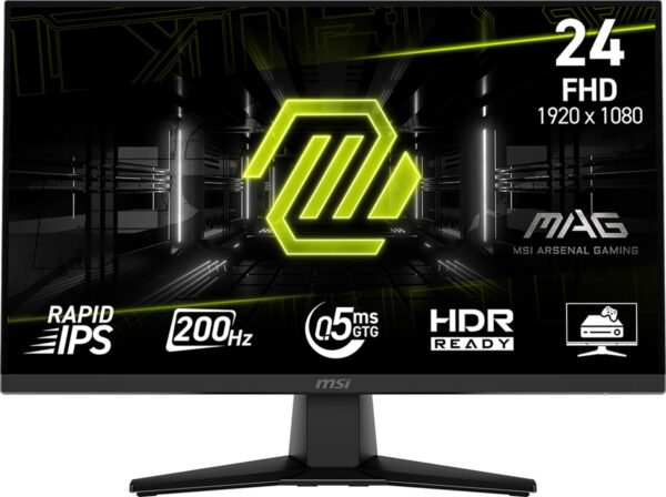 ELKO: 1441337 MSI MAG 242F 23,8” IPS Full HD 200Hz Monitor