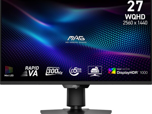 ELKO: 1441358 MSI MAG 274QPF 27" 300Hz mängurimontitor (must)