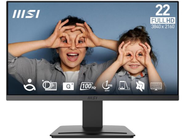 MSI PRO MP223 E2 21,45” VA Full HD Monitor 100Hz