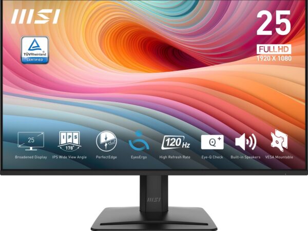 MSI PRO MP251 E2 24,5” IPS Full HD Monitor 120Hz