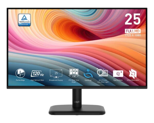 MSI PRO MP251L 24,5” IPS Full HD Monitor 120Hz