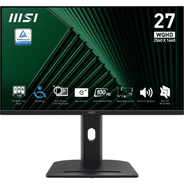 ELKO: 1441433 MSI PRO MP275QPG 27" QHD business monitor
