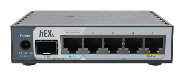 MikroTik ruuter hEX S E60iUGS