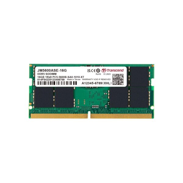 Transcend 16GB DDR5-5600 SO-DIMM sülearvuti mälu