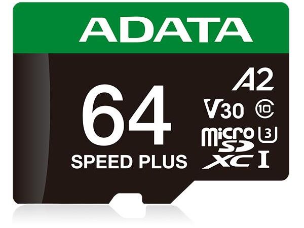 ADATA | microSDXC mälukaart 64GB | UHS-I V30 A2 | UD64GUI3V30A2SP-RA1