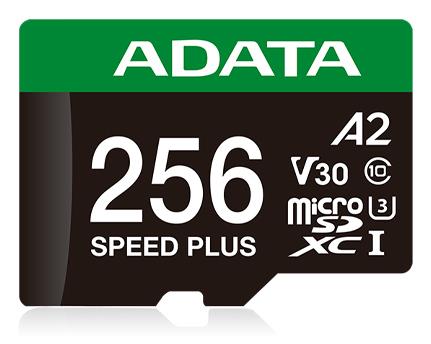 ADATA | microSDXC mälukaart 256GB | UHS-I V30 A2 | UD256GUI3V30A2SP-RA1