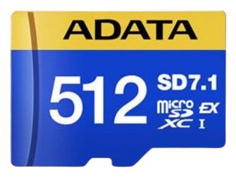 ADATA | microSDXC mälukaart 512GB | SD7.1 | UD512GEX3L1-C