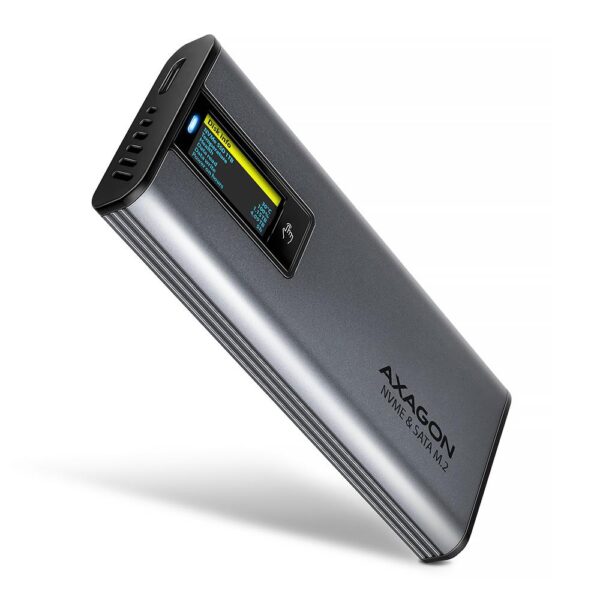 ELKO: 1442052 Axagon SSD korpus M.2 NVMe/SATA USB 3.2 EEM2-SD2