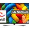 ELKO: 1442095 LG 86NANO81A3A | 86” NanoCell 4K Smart TV | webOS | UHD | WiFi | Bluetooth