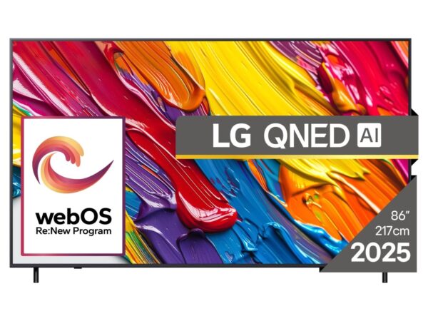 LG 86QNED82A3B | 86” QNED 4K Smart TV | webOS | UHD | WiFi | Bluetooth