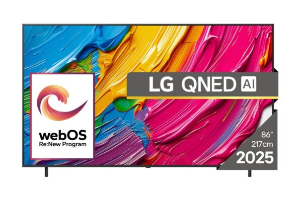 ELKO: 1442098 LG 86QNED80A3A | 86” QNED 4K Smart TV | webOS | UHD | WiFi | Bluetooth