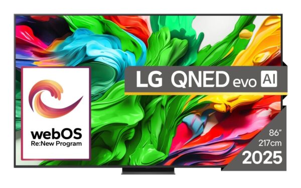 LG 86QNED86A3A | 86” QNED 4K Smart TV | webOS | UHD | WiFi | Bluetooth