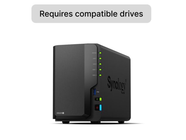 ELKO: 1442265 Synology DS225+ 2-bay NAS