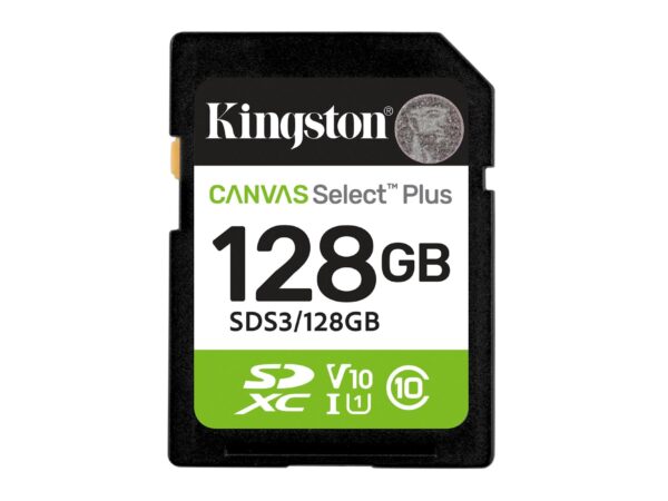 Kingston | SDXC mälukaart 128GB | UHS-I | SDS3/128GB