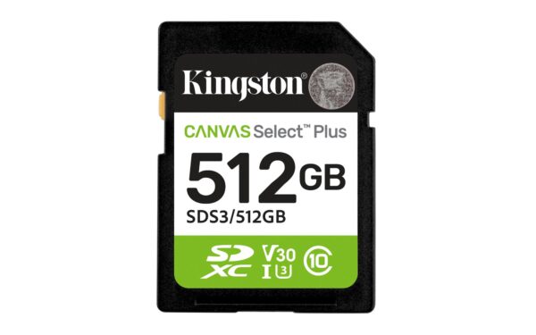 Kingston | SDXC mälukaart 512GB | UHS-I | SDS3/512GB