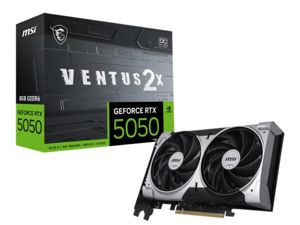 ELKO: 1443421 MSI GeForce RTX 5050 Ventus 2X OC graafikakaart