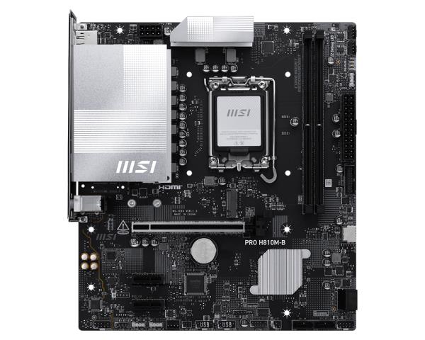 MSI PRO H810M-B DDR5 emaplaat LGA1851