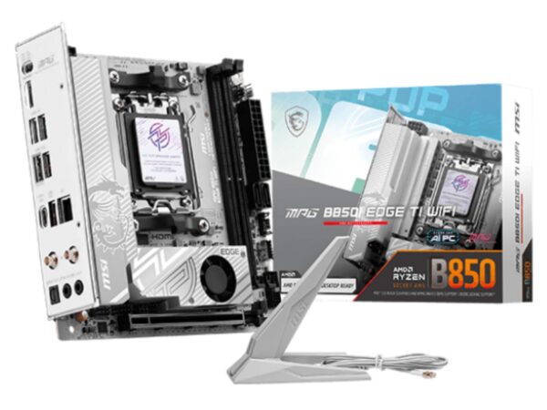 ELKO: 1443625 MSI MPG B850I Edge TI WiFi emaplaat Mini-ITX