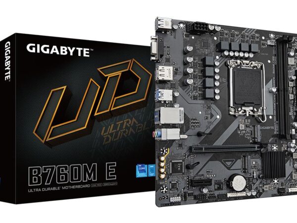 Gigabyte emaplaat B760M E DDR5 LGA1700 Micro-ATX