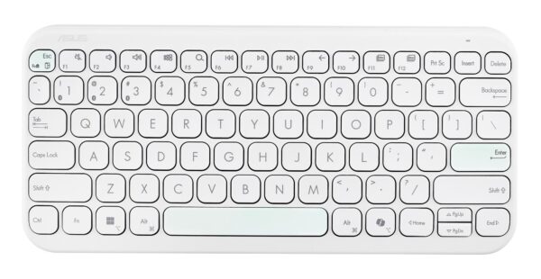 ELKO: 1443977 ASUS juhtmevaba klaviatuur KW100 valge 90XB0880-BKB4F0