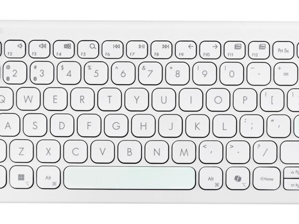 ASUS juhtmevaba klaviatuur KW100 valge 90XB0880-BKB4F0