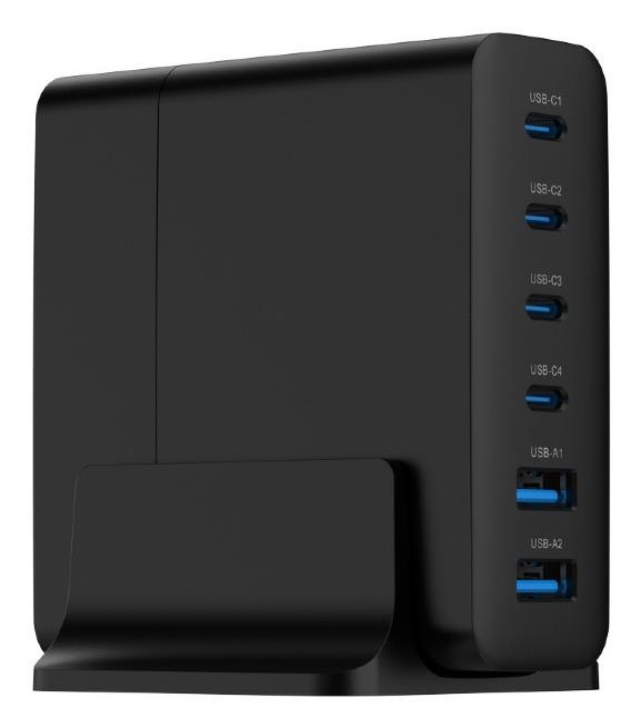 ELKO: 1444055 Gembird universaalne USB laadija 6-port 75W TA-UC-2A4C-PD75-01-BK
