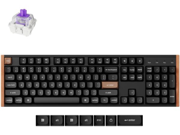 ELKO: 1444070 Keychron K10 HE Special Edition must juhtmevaba klaviatuur