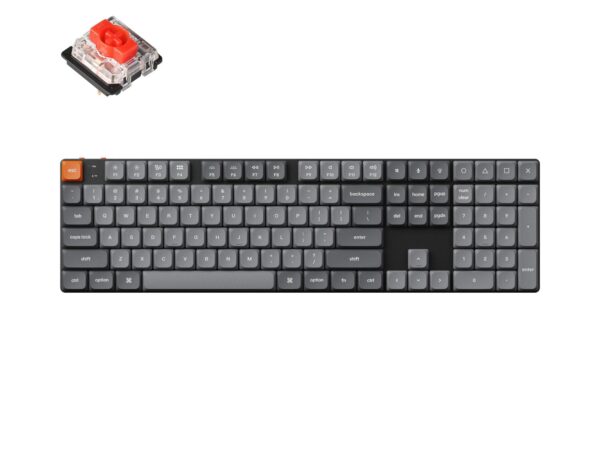 ELKO: 1444077 Keychron K5 Max juhtmevaba klaviatuur must K5M-A1