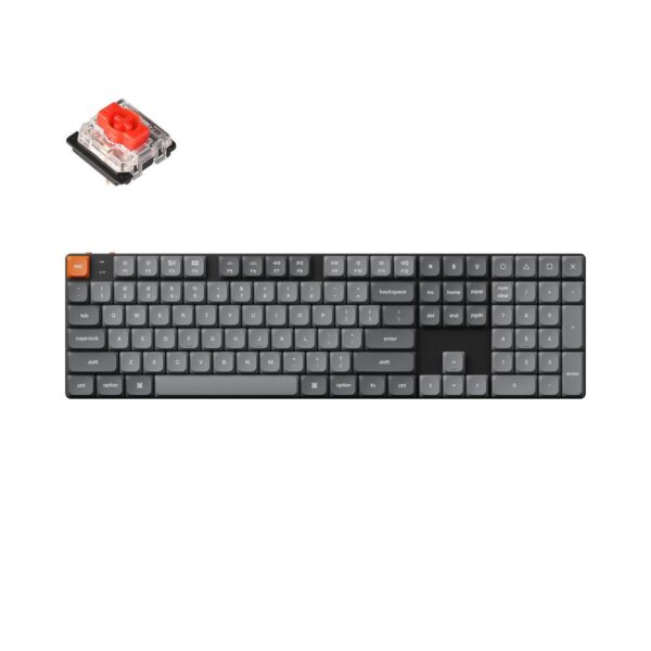 Keychron K5 Max rgb juhtmevaba klaviatuur must K5M-H1