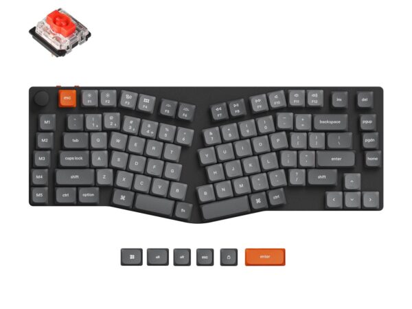 ELKO: 1444079 Keychron K15 Max juhtmevaba klaviatuur must K15M-A1