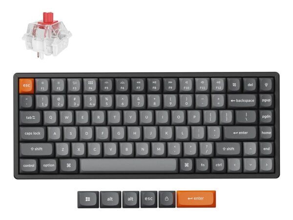 ELKO: 1444083 Keychron K2 Max rgb juhtmevaba klaviatuur must K2M-J1