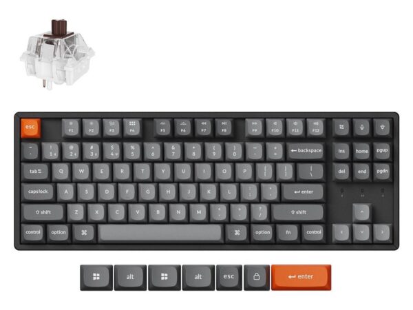ELKO: 1444085 Keychron K8 Max rgb juhtmevaba klaviatuur must K8M-J3