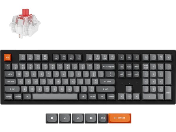 ELKO: 1444086 Keychron K10 Max rgb juhtmevaba klaviatuur must K10M-H1