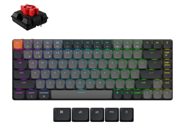 ELKO: 1444092 Juhtmevaba RGB klaviatuur Keychron K3 must