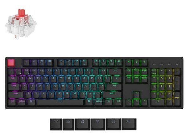 ELKO: 1444097 Keychron K10 RGB must juhtmevaba klaviatuur