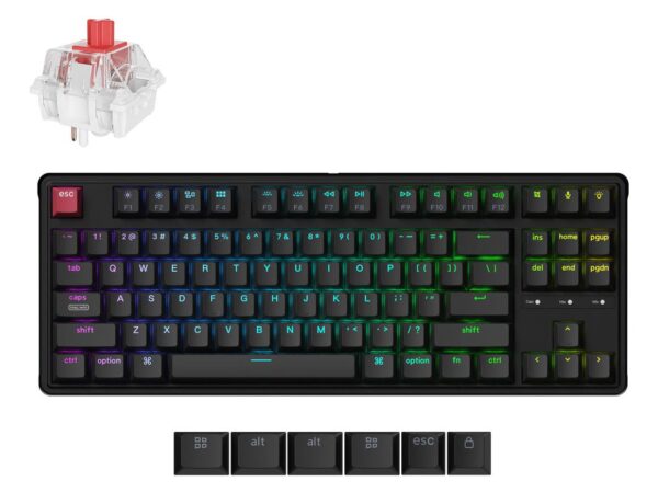 ELKO: 1444102 Keychron juhtmega klaviatuur C3 Pro RGB Retro