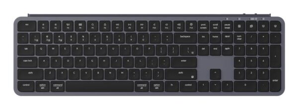 Keychron juhtmevaba klaviatuur B6 Pro Space Grey B6P-K1