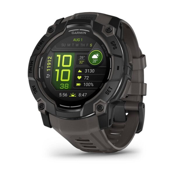 Garmin | Instinct 3 AMOLED nutikell | 010-03020-00 | Must/Charcoal