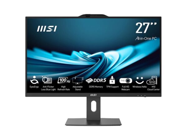 MSI PRO AP272P 27" kõik-ühes arvuti Core i5 16GB 512GB must