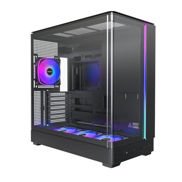 Montech King 45 Pro must arvutikorpus
