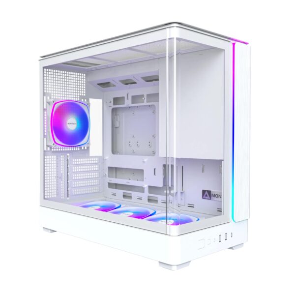 Montech King 15 Pro valge arvutikorpus