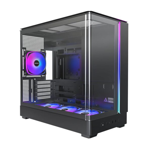 Montech King 15 Pro must arvutikorpus