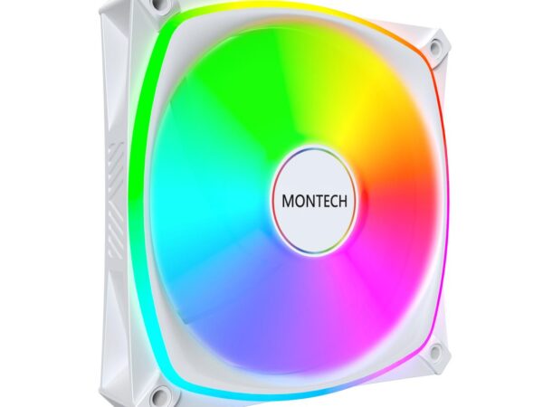 ELKO: 1445312 Montech korpuseventilaator AX120 Pro valge