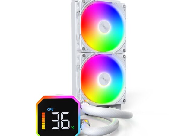 ELKO: 1445322 Montech HyperFlow Digital 240 valge cpu jahuti