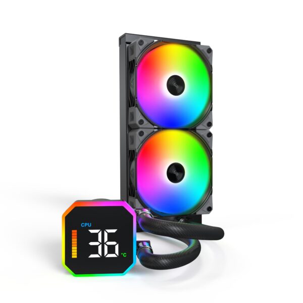 Montech HyperFlow Digital 240 must cpu jahuti