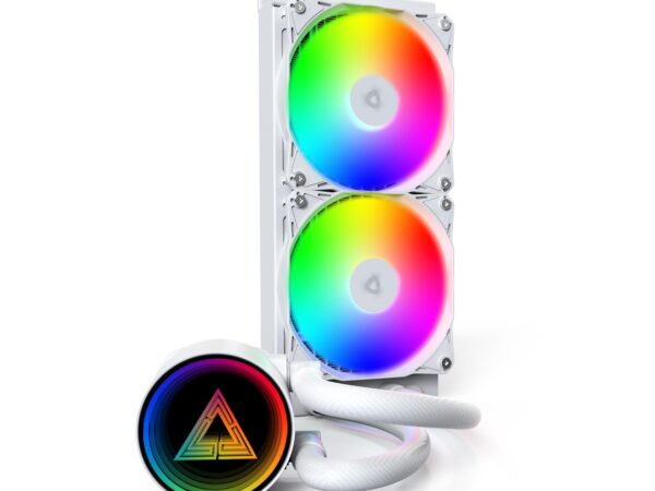 ELKO: 1445324 Montech LightFlow 240 ARGB White CPU vesijahutus