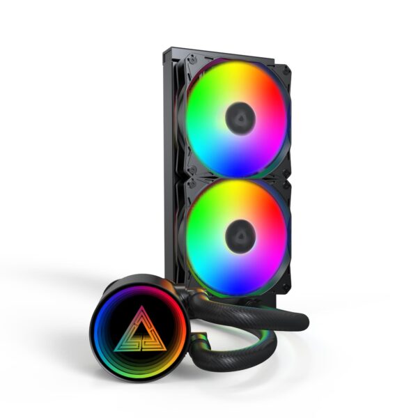 Montech LightFlow 240 ARGB Black CPU vesijahutus