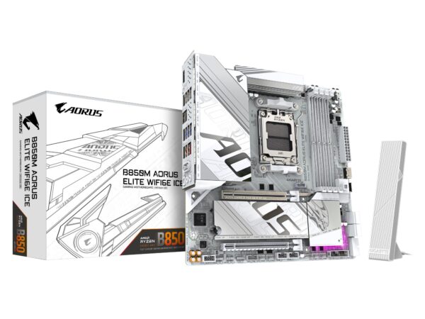 ELKO: 1445379 Gigabyte B850M AORUS Elite ICE emaplaat