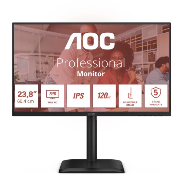 ELKO: 1446069 AOC 24E4U 23,8” Full HD Monitor